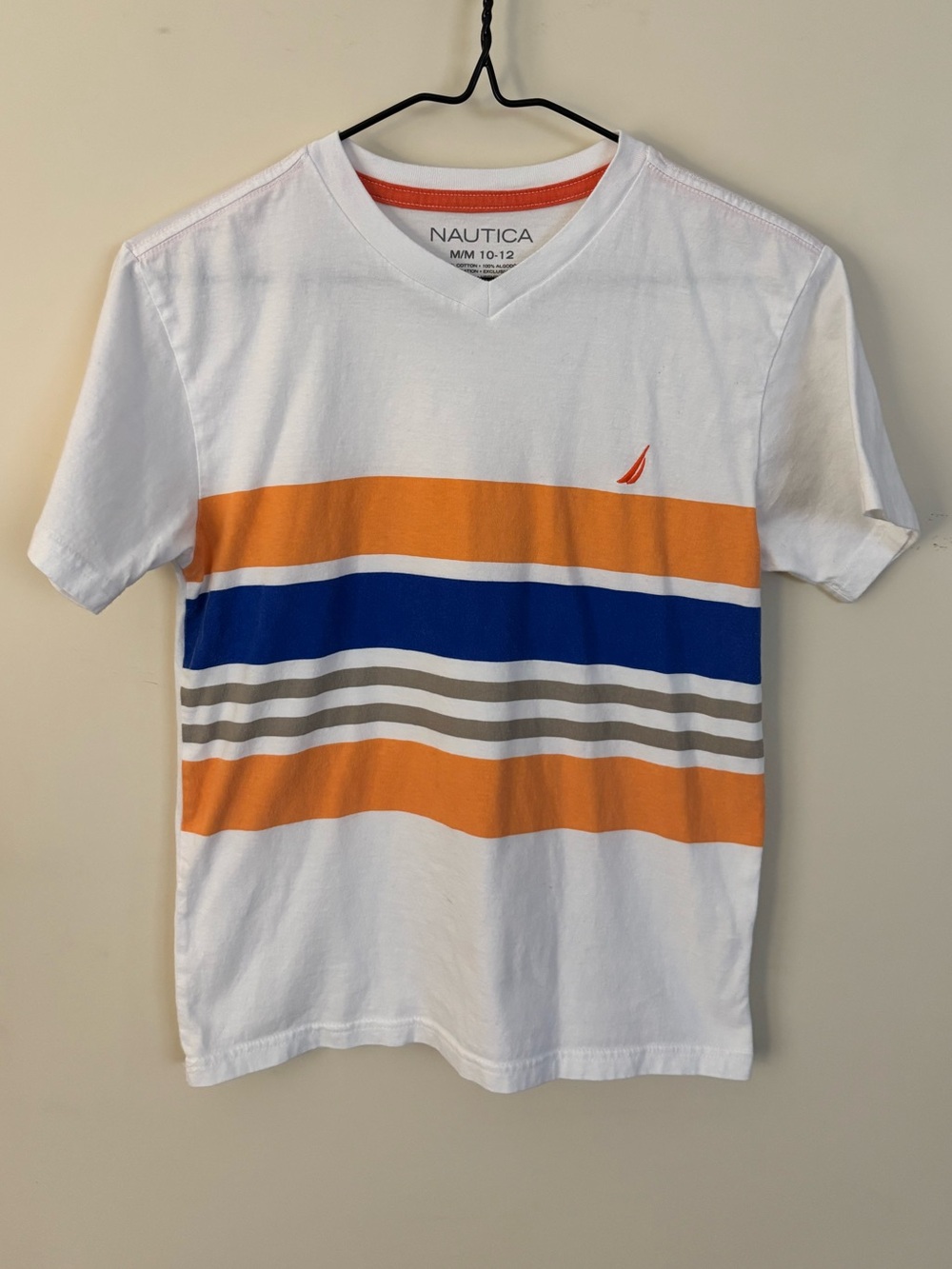 Boys Nautica Striped T-Shirt